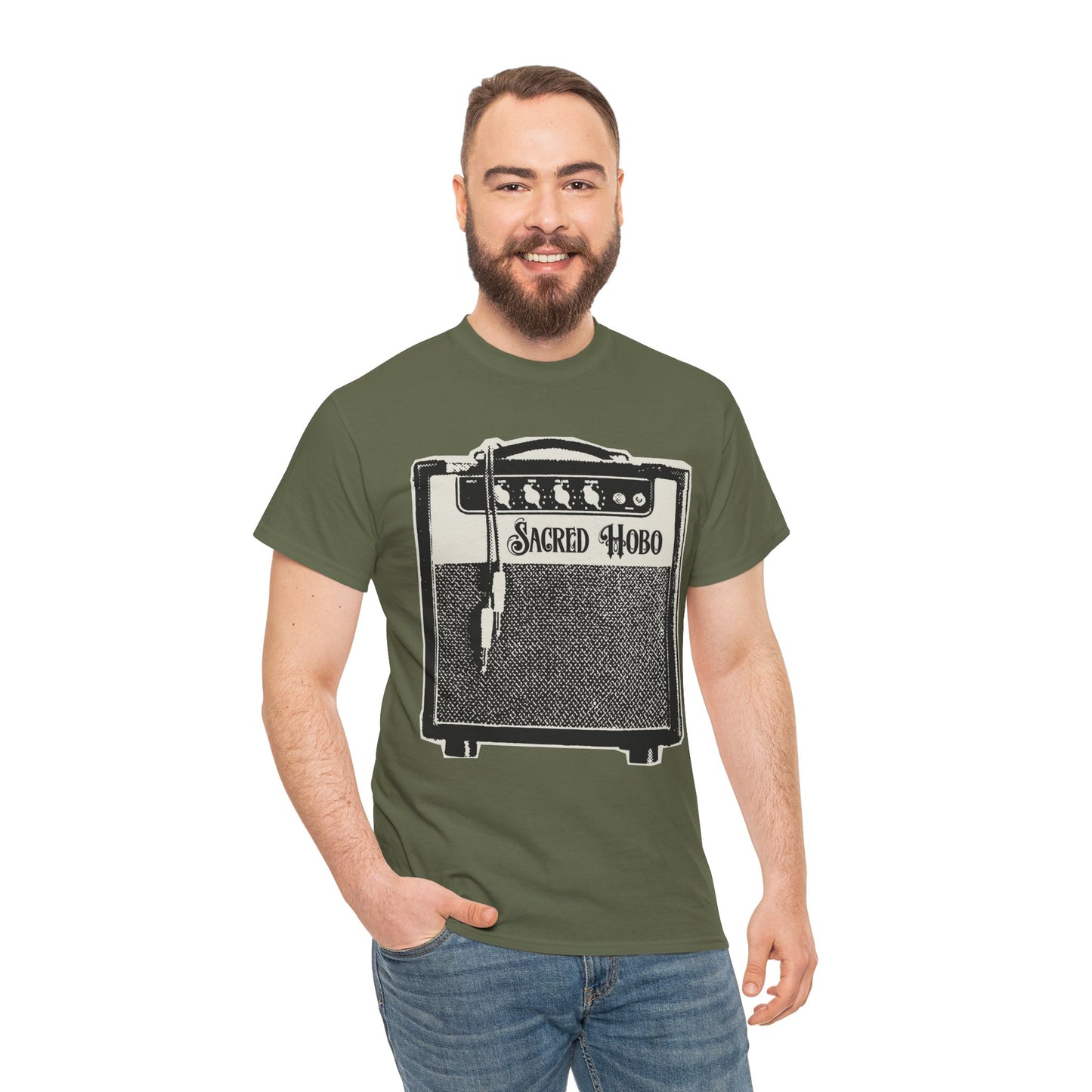 sacred Hobo amp T-shirt