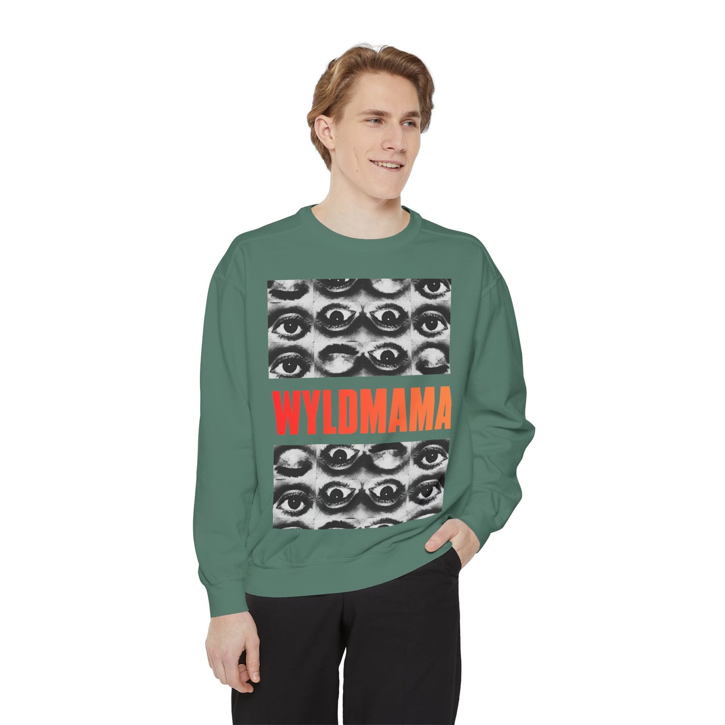 WyldMama Eyes Graphic Sweatshirt