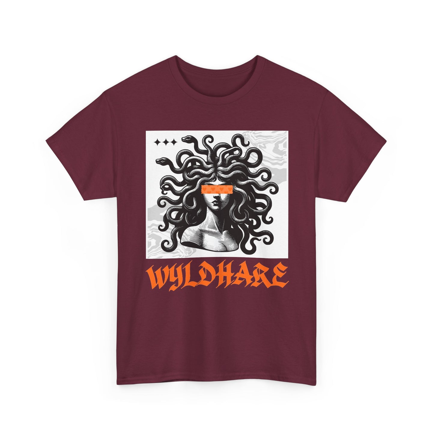 Medusa Graphic Tee — 'WYLDHARE' Streetwear Band Shirt
