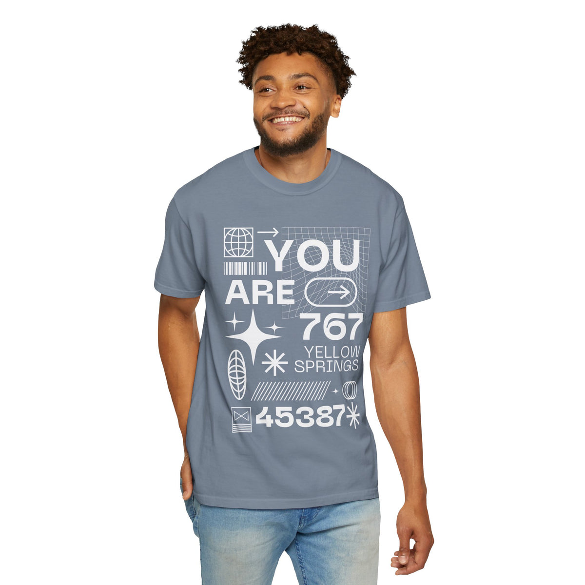 You Are Here 767 Yellow Springs Graphic T-Shirt