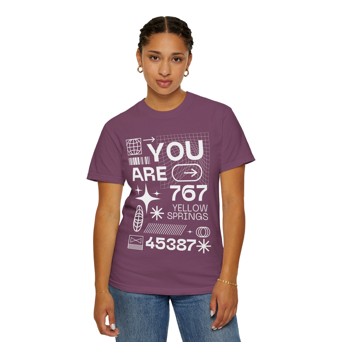 You Are Here 767 Yellow Springs Graphic T-Shirt