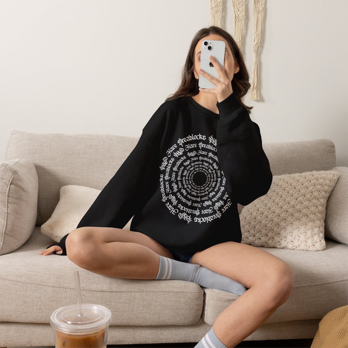 Wyld Spiral Sweater (artwork by Paul Isenberger)