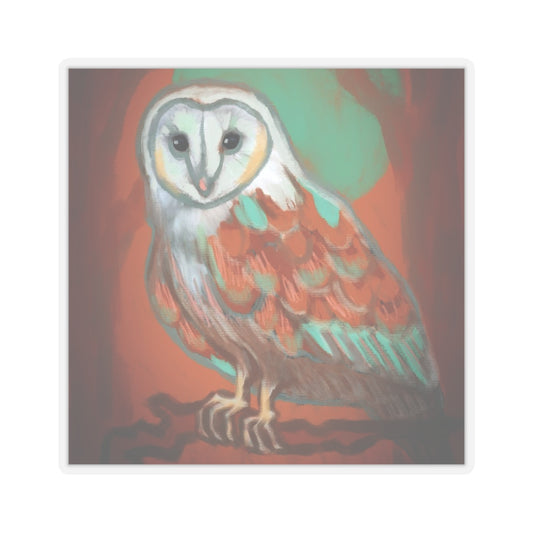 Owl Omen Sticker