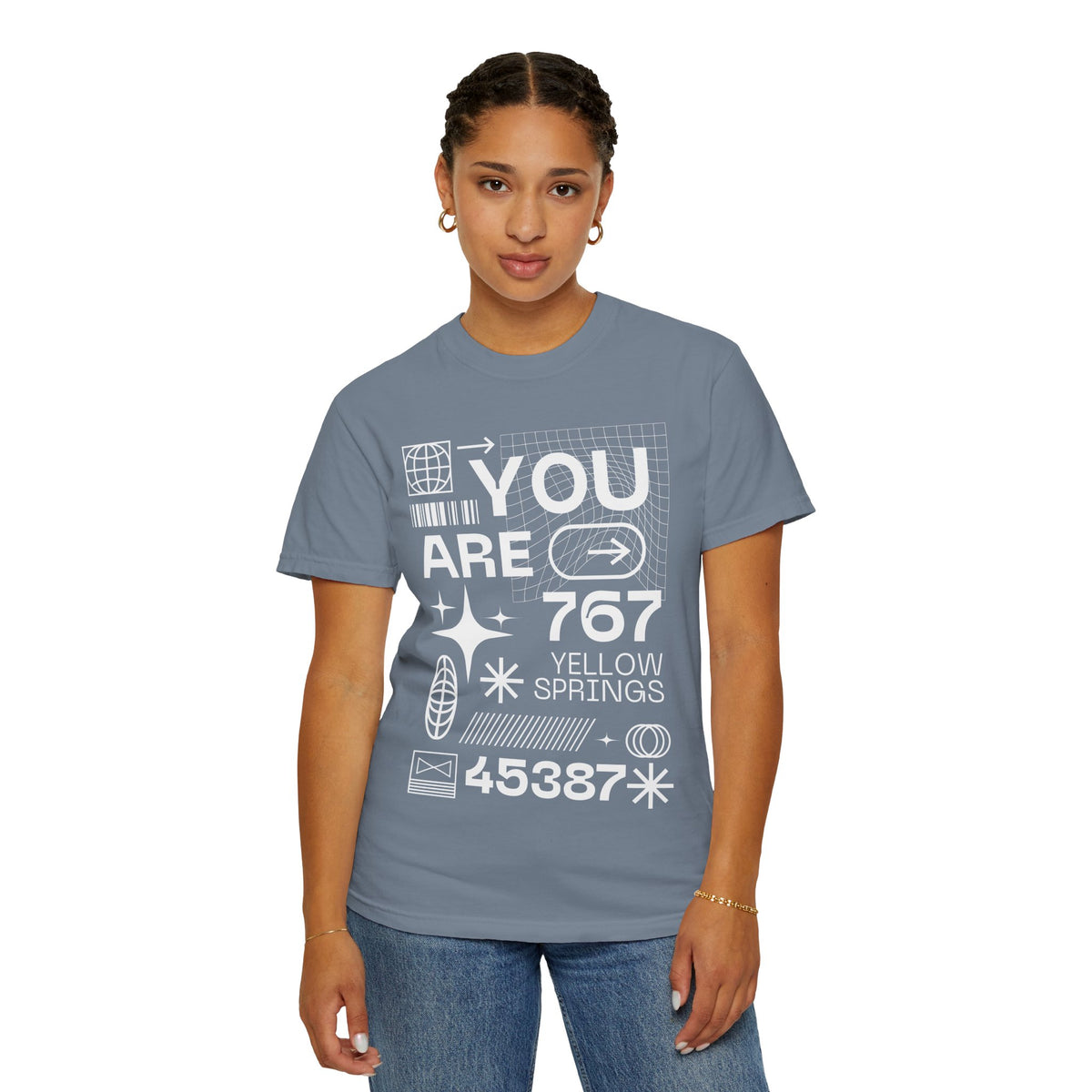 You Are Here 767 Yellow Springs Graphic T-Shirt