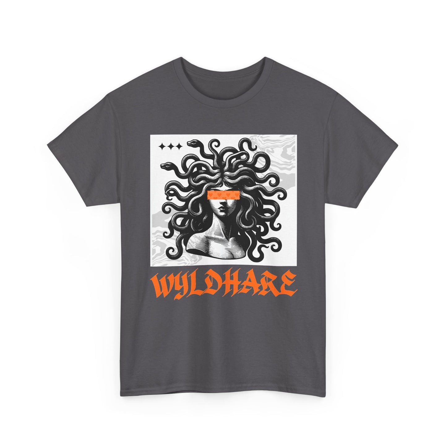 Medusa Graphic Tee — 'WYLDHARE' Streetwear Band Shirt