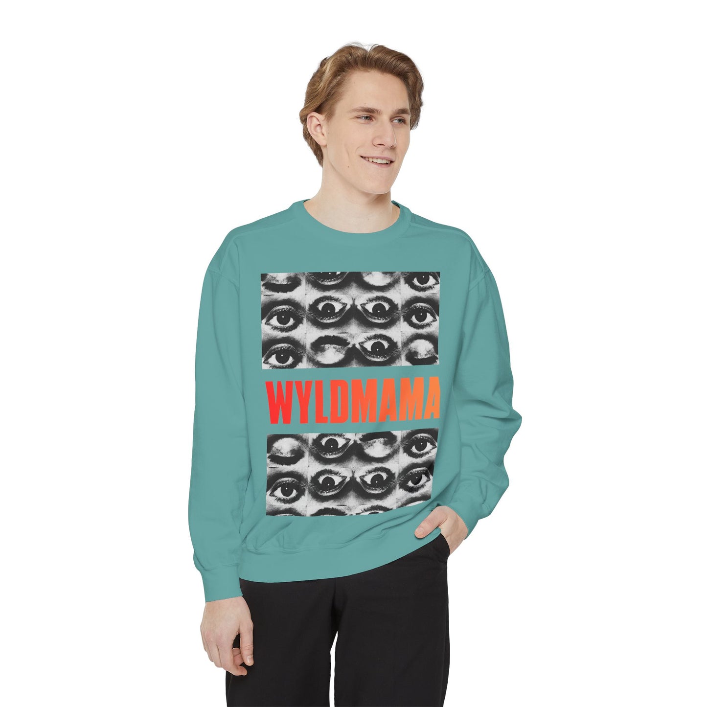 WyldMama Eyes Graphic Sweatshirt