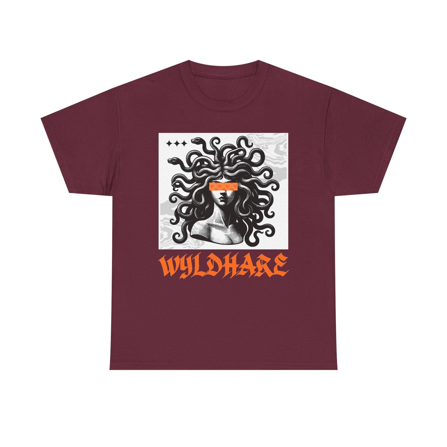 Medusa Graphic Tee — 'WYLDHARE' Streetwear Band Shirt