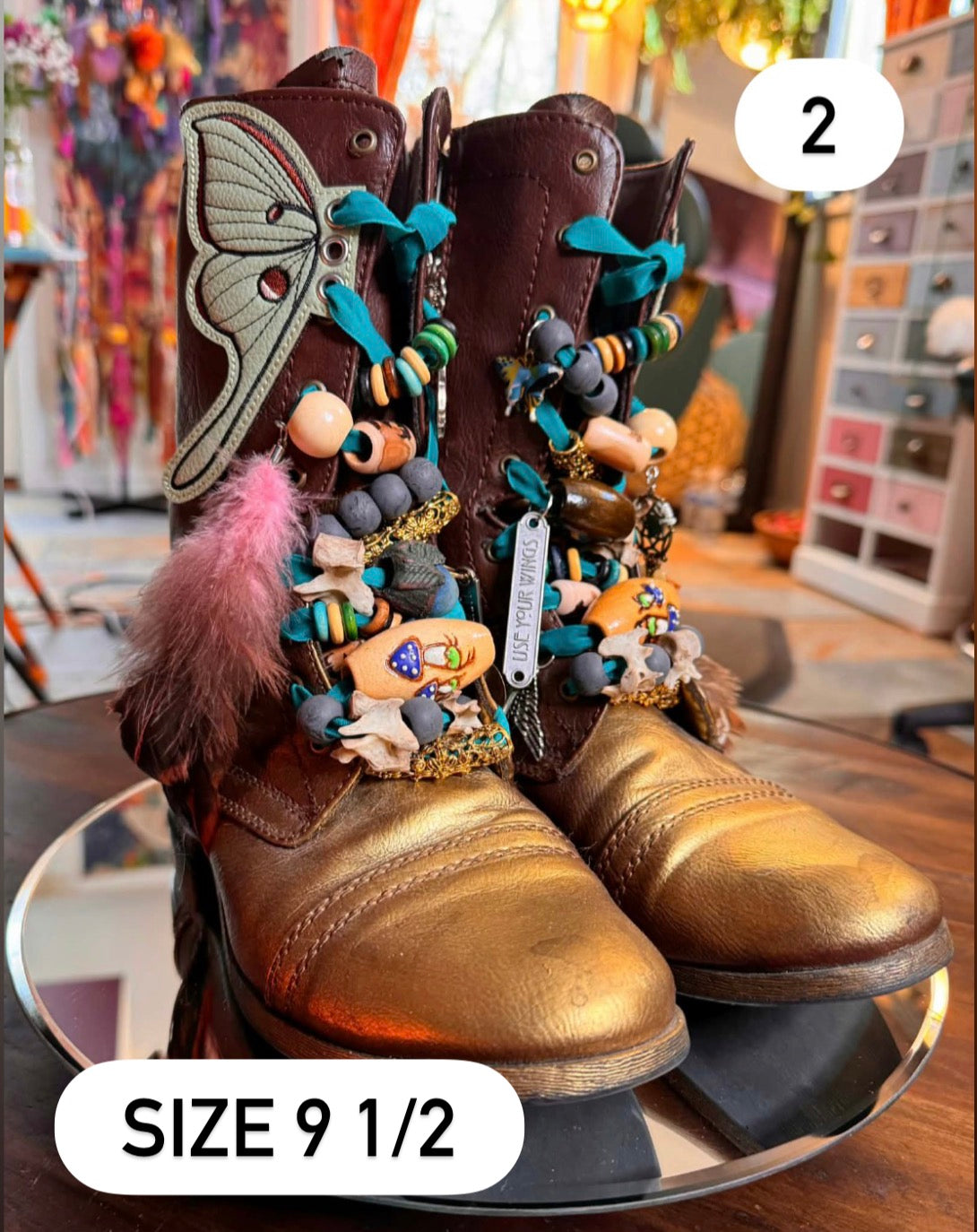 FestyBoots by Wyld Mama Art