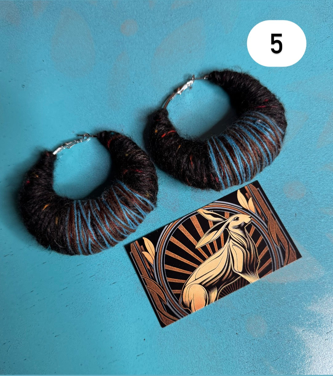 Fiber Earrings by Wyld Mama Art - Collection #2