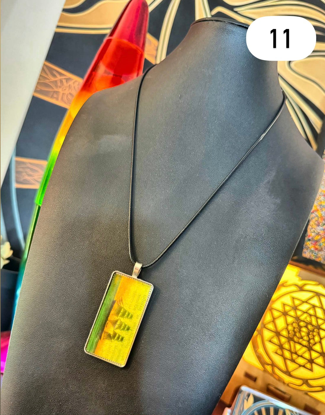 Rectangle Pendant Necklaces