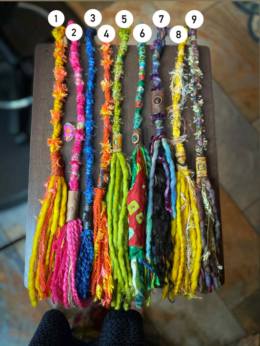 Summer Hair Wraps (vargparla & Pink Rat)