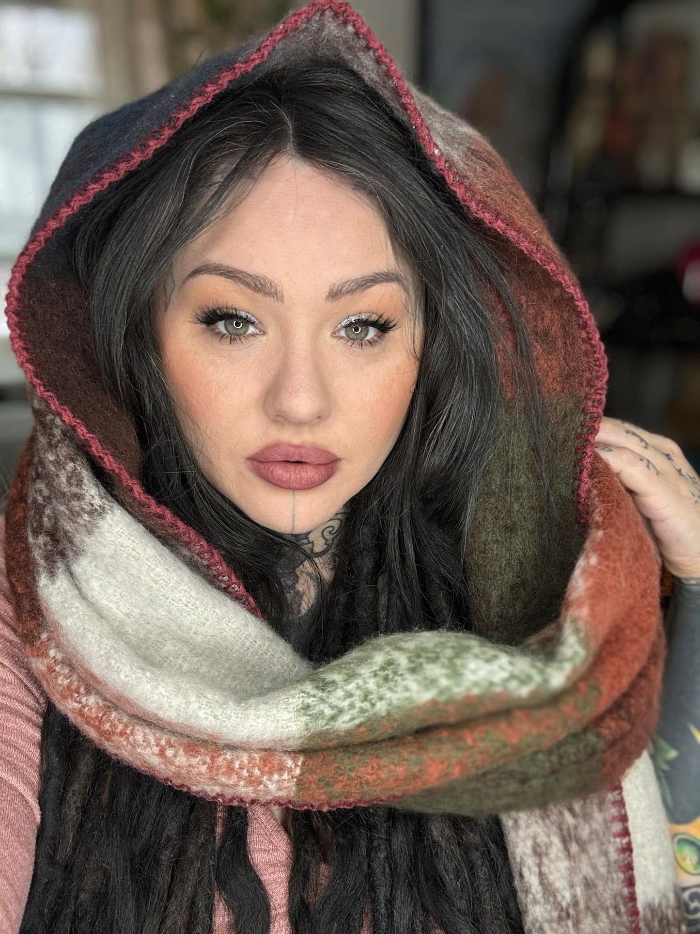 Extra Long & Thick Scarves / Wraps / Dread Hoods