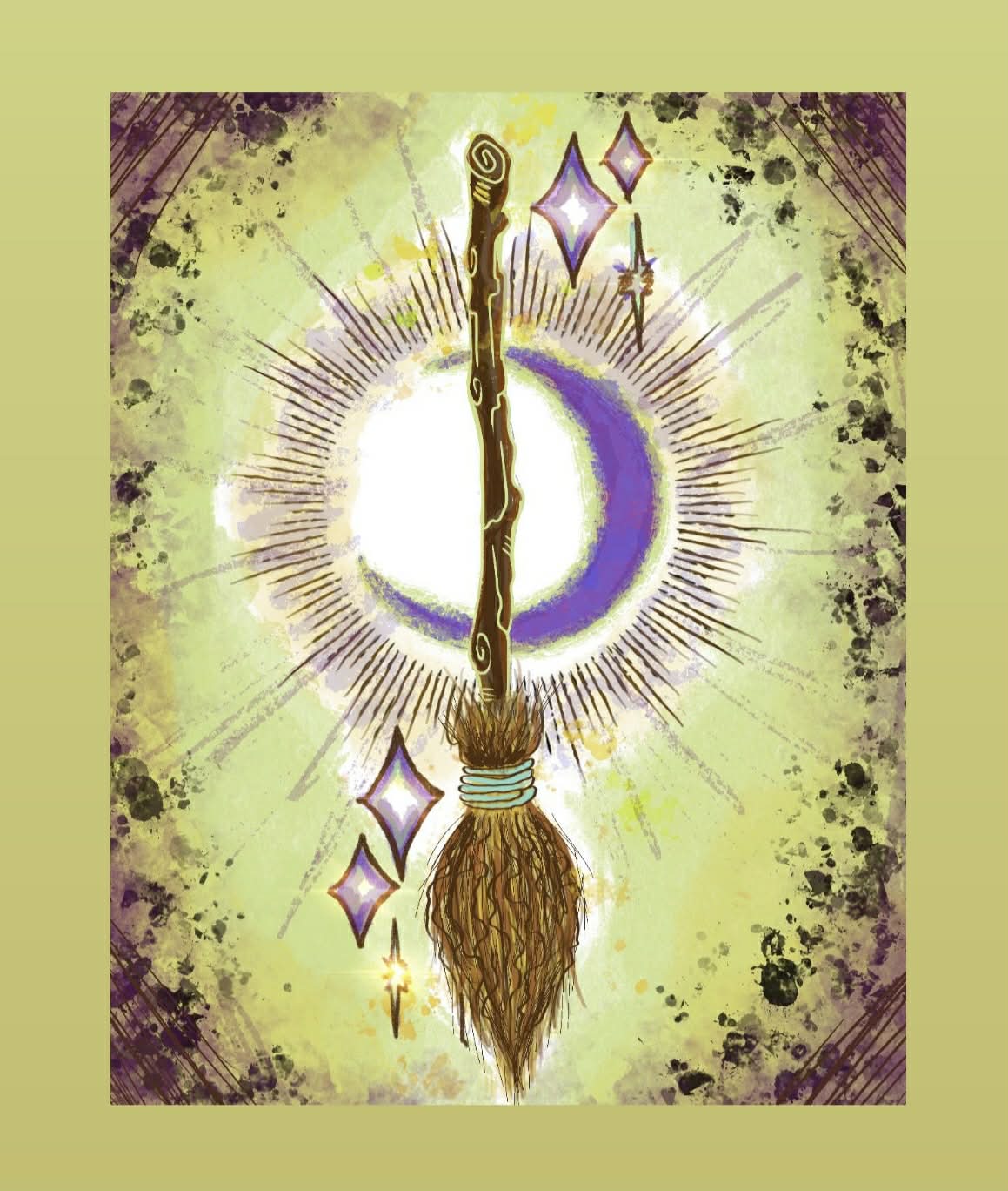 “Witch’s Broom” Art Print